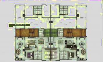 Imagem 3: CANARIUS RESIDENCE, 2 dormitórios, 2 suíte, 1 banheiros, 100M² de Área Construída, 100M² d
