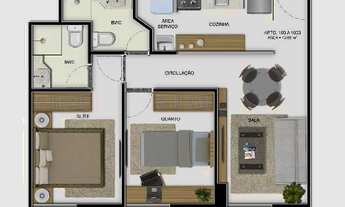 Imagem 4: MARIA RENDA, 2 dormitórios na Rua Dos Navegantes