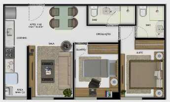 Imagem 7: MARIA RENDA, 2 dormitórios na Rua Dos Navegantes