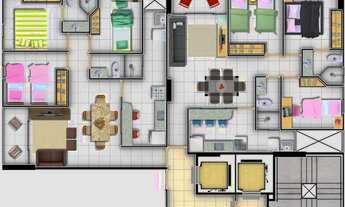 Imagem: JOAQUIM BANDEIRA, 3 dormitórios na Rua