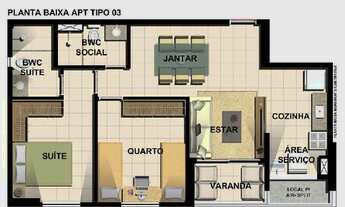Imagem 4: VANCOUVER, 2 dormitórios na Rua Inácio De Souza Morais