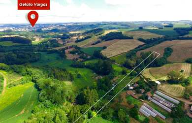 Imagem 6: Chácara com 2.5 hectares localizada ao lado da cidade de Getúlio Vargas