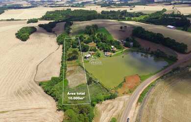 Imagem 2: Chácara, localizada entre os municípios de Estação e Erebango