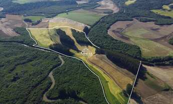 Imagem: Área rural na Linha Butiá, divisa de Sertão