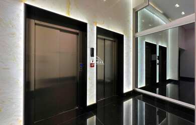 Imagem 6: Apartamento semiacabado, de frente, no Edifício São Francisco, Centro de Getúlio Vargas