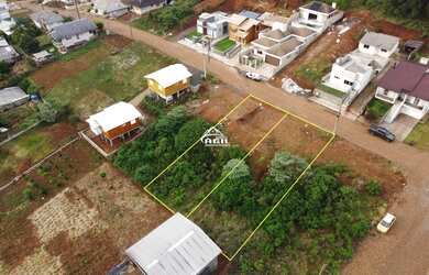 Imagem 4: Dois terrenos, prontos para construir, no Loteamento Rech, Santa Catarina em Getúlio Varga