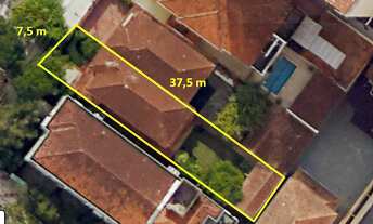 Imagem: Terreno - Área 281,25 m², Embaré, Santos
