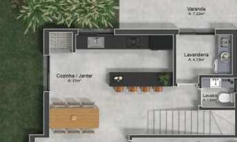 Imagem 3: Casa com 3 Dormitorio(s) localizado(a) no bairro Nossa Senhora da Saúde em Caxias do Sul