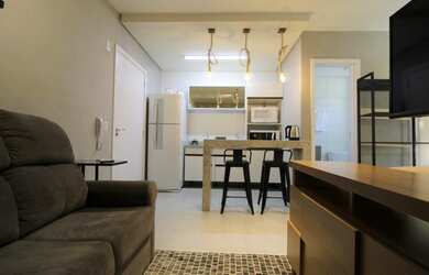 Imagem 2: Lindo loft todo mobiliado pronto para ocupar!