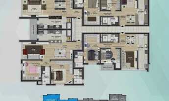 Imagem 2: Apartamento 02 Dorm com 3 Dormitorio(s) localizado(a) no bairro Sanvitto em Caxias do Sul