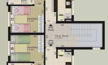 Imagem 4: Apartamento 02 dormitórios