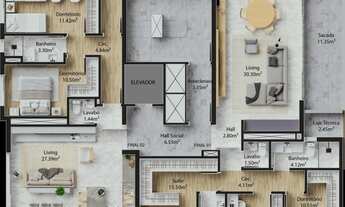 Imagem 6: Apartamento 03 dormitórios