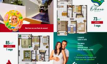 Imagem 4: Ohara Residence, 2 dormitórios, 1 suítes, 2 banheiro, 1 vaga na garagem, 73M² de Área Cons