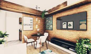 Imagem: Apartamento novo à venda de 50m² com terraço