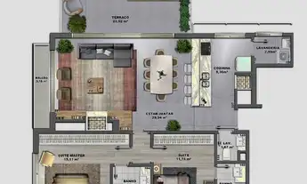 Imagem 5: Apartamento Garden à Venda em Porto Alegre Bairro Mont Serrat