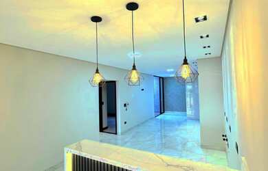 Imagem 5: Casa Nova de Altíssimo Padrão à Venda no EcoValley – 3 Quartos, Espaço Gourmet e Garagem p