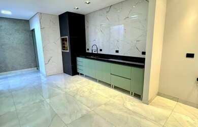 Imagem 6: Casa Nova de Altíssimo Padrão à Venda no EcoValley – 3 Quartos, Espaço Gourmet e Garagem p