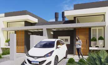 Imagem: Casa Geminada na Planta no Guarani