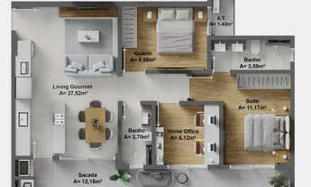 Imagem 7: Apartamento 03 dormitórios com 01 suíte a venda em Itajaí