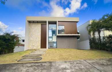 Imagem 4: Casa no Alphaville Litoral Norte 1- 3 suítes reversível para 4 suítes - Armários - Luminár