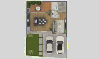 Imagem: Casa Geminada com 3 quartos à Venda, Iririú