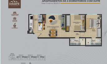 Imagem 3: Lançamento - Apartamento para Venda em Coqueiros, Florianópolis/SC