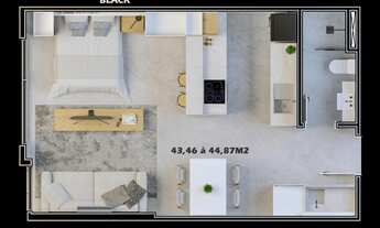 Imagem 4: Lançamento Studio na Trindade, Florianópolis/SC