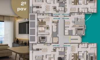 Imagem 5: Lançamento Apartamento na Cachoeira do Bom Jesus - Florianópolis/SC