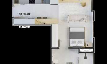 Imagem 5: Lançamento Studio a venda na Trindade, Florianópolis/SC