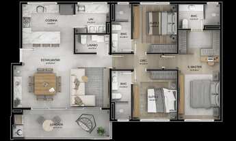 Imagem 4: Lançamento Vista-Mar a Venda no Cacupé - Florianópolis/SC