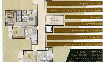 Imagem 2: Apartamento com 3 Dormitorio(s) localizado(a) no bairro Pio X em Caxias do Sul / RIO GRAN