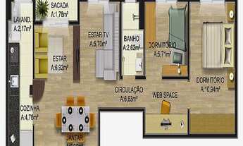 Imagem 5: Apartamento com 2 Dormitorio(s) localizado(a) no bairro De Lazzer em Caxias do Sul / RIO