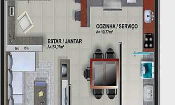 Imagem 6: Apartamento com 2 Dormitorio(s) localizado(a) no bairro Cruzeiro em Caxias do Sul / Rio G