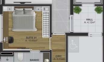 Imagem 2: Apartamento com 3 Dormitorio(s) localizado(a) no bairro São Pelegrino em Caxias do Sul