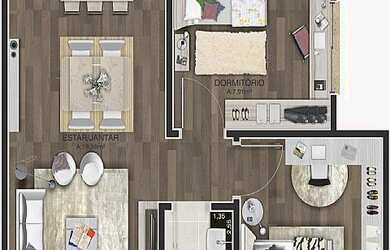 Imagem 2: Apartamento com 2 Dormitorio(s) localizado(a) no bairro Vila Verde em Caxias do Sul / Rio