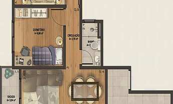 Imagem 3: Apartamento com 2 Dormitorio(s) localizado(a) no bairro Salgado Filho em Caxias do Sul