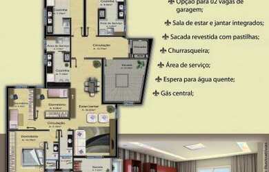 Imagem 2: Apartamento com 2 Dormitorio(s) localizado(a) no bairro Jardim América em Caxias do Sul