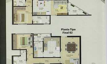 Imagem 2: Apartamento com 3 Dormitorio(s) localizado(a) no bairro Colina Sorriso em Caxias do Sul