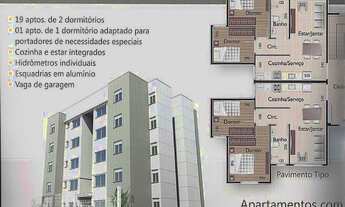 Imagem 2: Apartamento com 2 Dormitorio(s) localizado(a) no bairro Universitário em Caxias do Sul