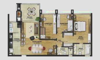 Imagem 6: Apartamento com 3 Dormitorio(s) localizado(a) no bairro Sanvitto em Caxias do Sul / Rio G