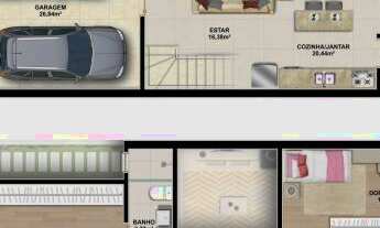 Imagem 7: Sobrado com 3 Dormitorio(s) localizado(a) no bairro Santa Catarina em Caxias do Sul / Rio
