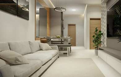 Imagem 3: Casas em gramado