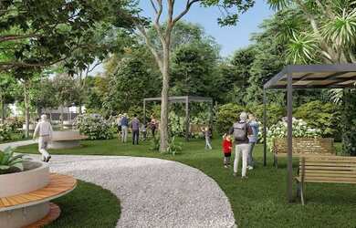 Imagem 4: Casas em gramado