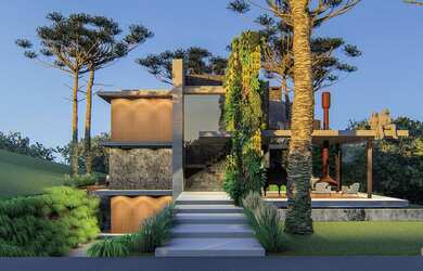 Imagem 5: Casa com 3 Dormitorio(s) localizado(a) no bairro Condomínio em GRAMADO / Rio Grande do Su