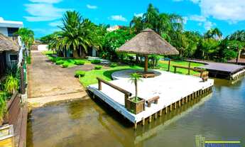 Imagem 7: Lindo quiosque na beira do rio em Imbé!