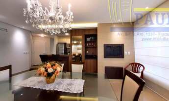 Imagem 5: Apartamento com três quartos, mobiliado e decorado, duas vagas separadas, junto a Sat, no