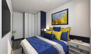 Imagem 5: Apartamento 02 dormitórios 47,08 m2 com sacada