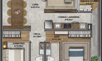 Imagem 5: Apartamento em Ivoti em Construção