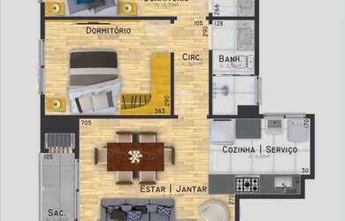 Imagem 6: Apartamento em Construção à Venda em Ivoti - Residencial Vista do Vale