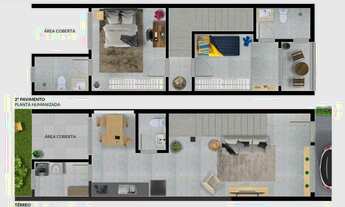 Imagem: Casa / Sobrado com 2 Dormitorio(s) localizado(a)